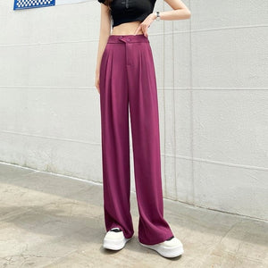 Lively® UPSELL Fushia / XS Calças largas  | Lively